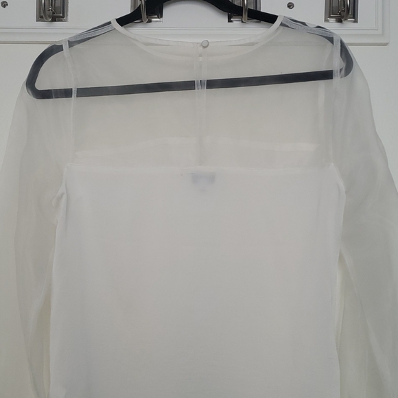 Express white puffy sleeve shirt - Picture 6 of 9